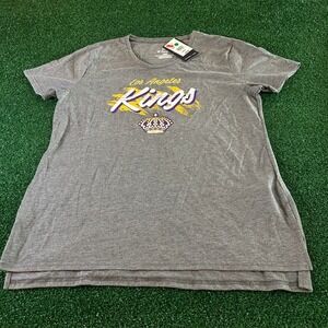 Fanatics Los Angeles Kings NHL‎ T-Shirt Vintage Hockey Graphic Tee Womens Large